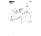 Inglis IRD4700Q1 frame and console parts diagram