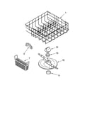 Lower dishrack parts, optional parts (not included)