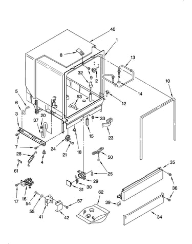 Tub assembly parts