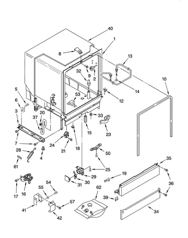 Tub assembly parts