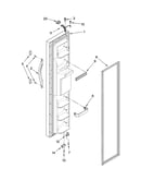 Freezer door parts