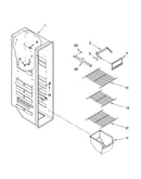 Freezer liner parts