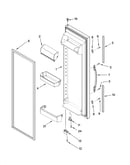 Refrigerator door parts