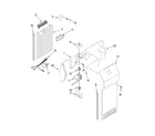 Inglis ITQ225300 air flow parts diagram