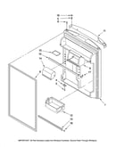 Refrigerator door parts