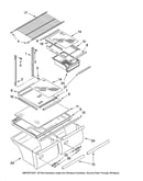 Shelf parts, optional parts (not included)