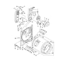 Whirlpool 1CWGD5300SQ0 bulkhead parts diagram
