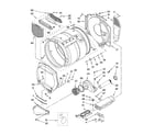 Whirlpool 3RAWZ480ESQ0 bulkhead parts diagram