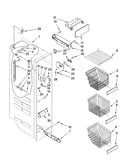 Freezer liner parts