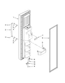 Freezer door parts