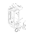 Whirlpool ED5RHEXTS00 refrigerator liner parts diagram