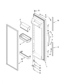 Refrigerator door parts