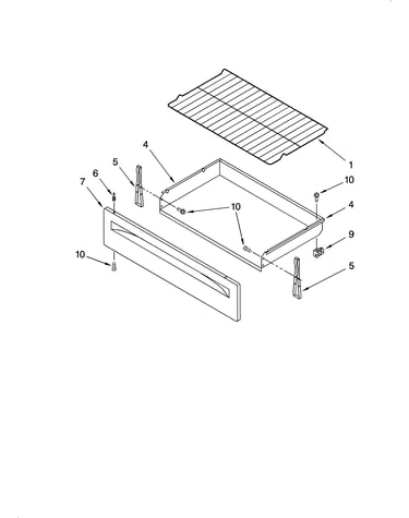 Drawer & broiler parts