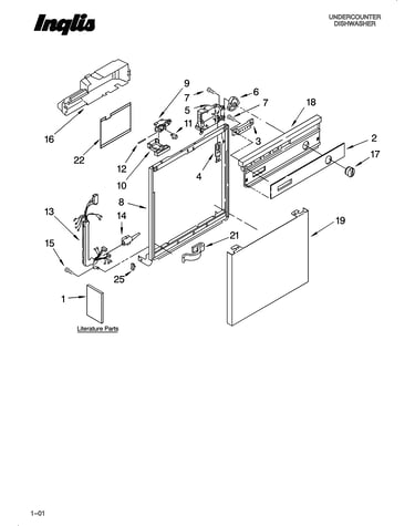 Frame and console parts