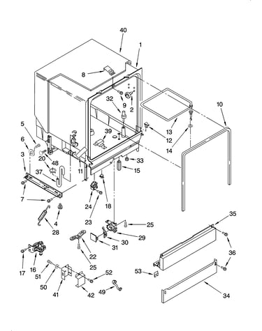Tub assembly parts