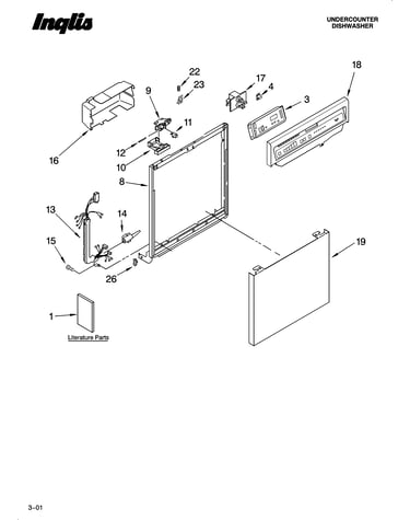 Frame and console parts