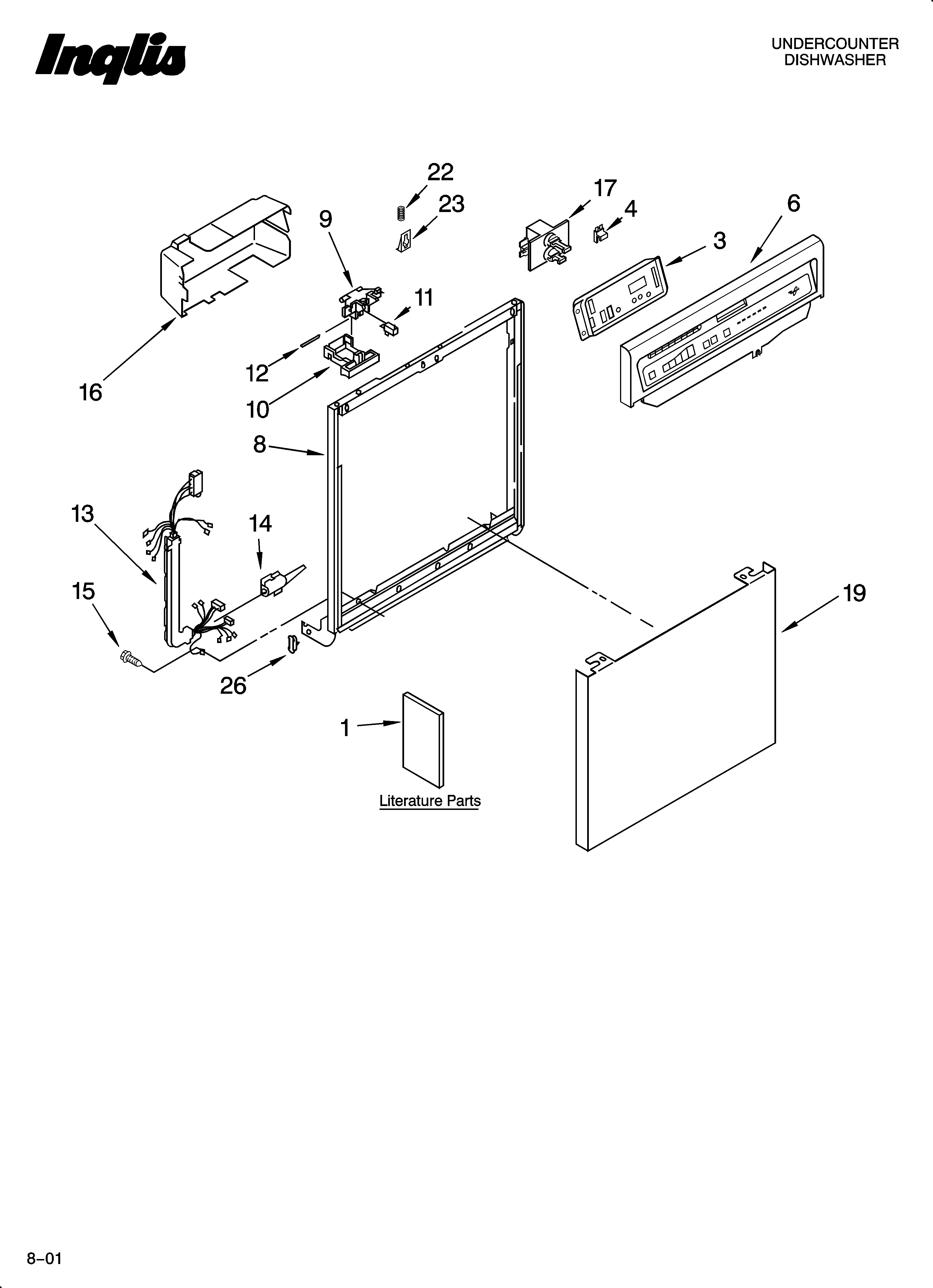 Frame and console parts