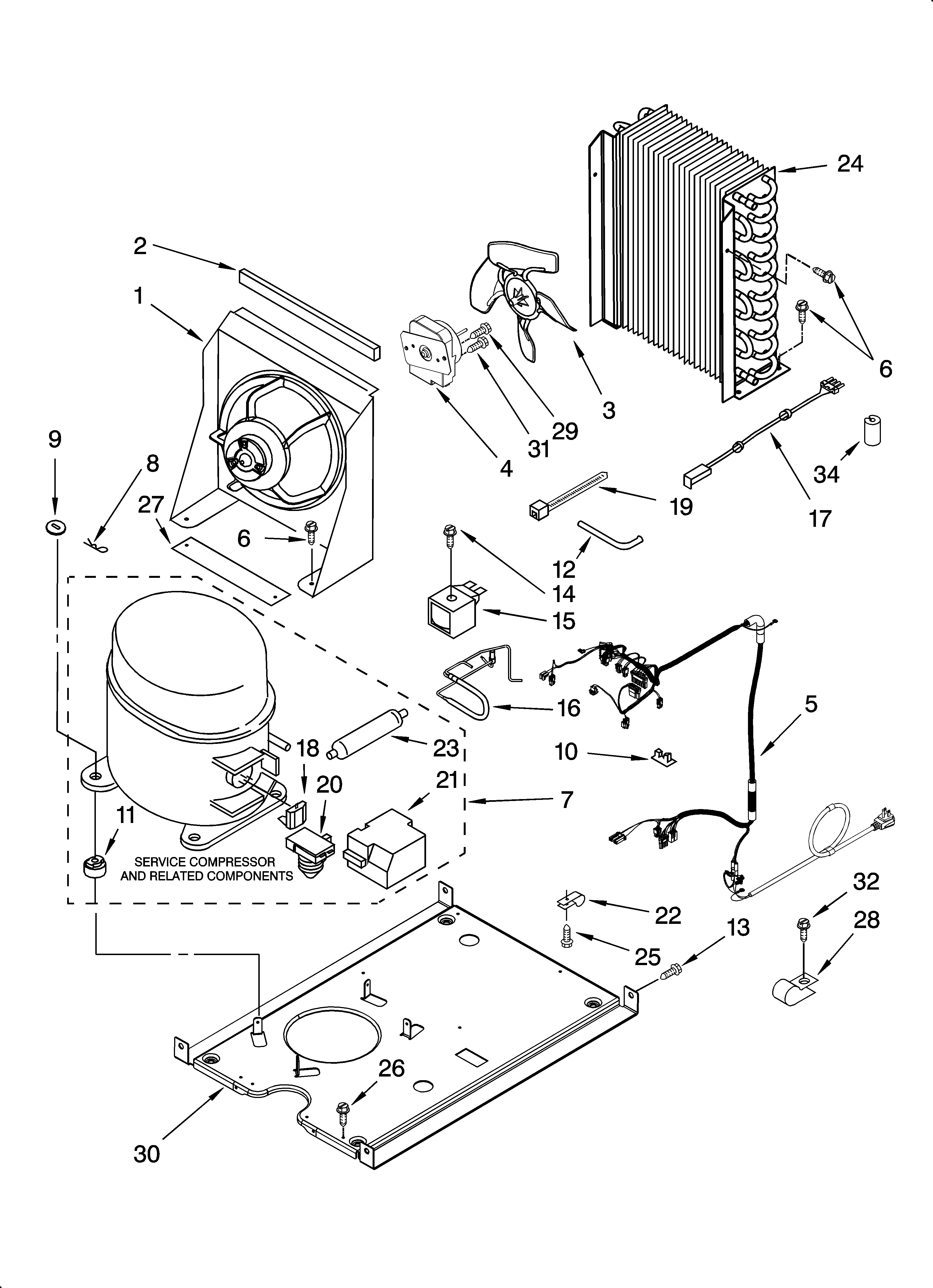 Unit parts, optional parts
