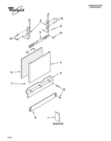 Door and panel parts