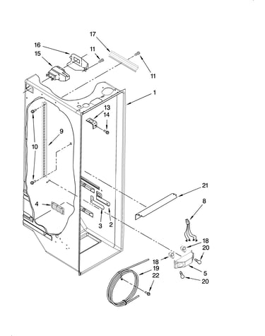 Refrigerator liner parts