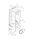 Whirlpool ED5PHAXSL02 refrigerator liner parts diagram