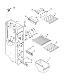 Freezer liner parts