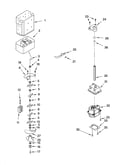Motor and ice container parts