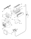 Icemaker parts, optional parts (not included)