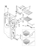 Freezer liner parts