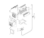 Whirlpool GC5SHEXNQ05 icemaker parts, optional parts diagram