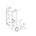 Whirlpool GD5RHAXTS01 refrigerator liner parts diagram