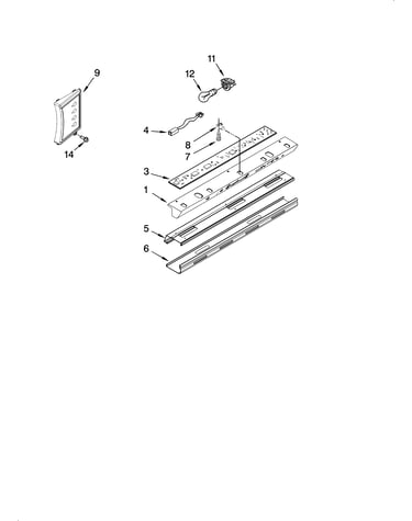 Control panel parts