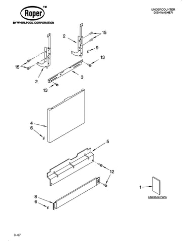 Door and panel parts