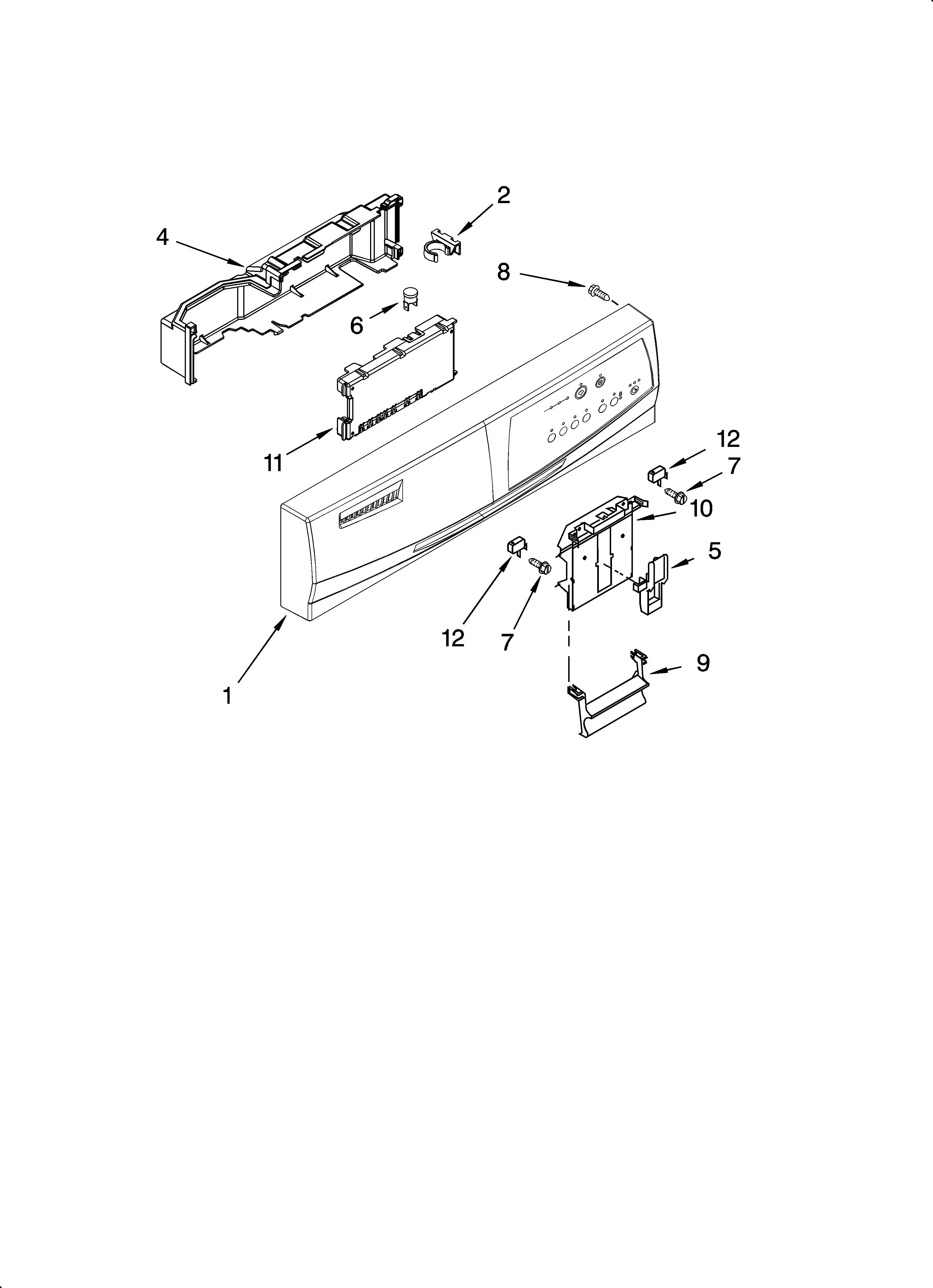 CONTROL PANEL PARTS