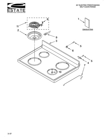 Cooktop parts