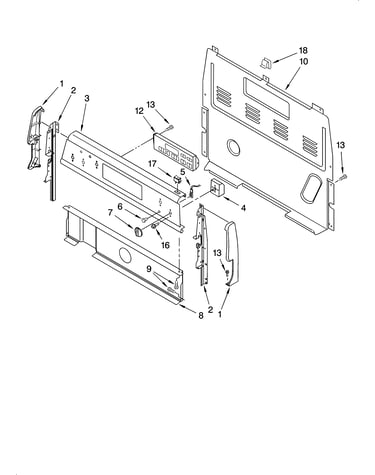 Control panel parts