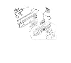 Whirlpool WFW9200SQ10 control panel parts diagram