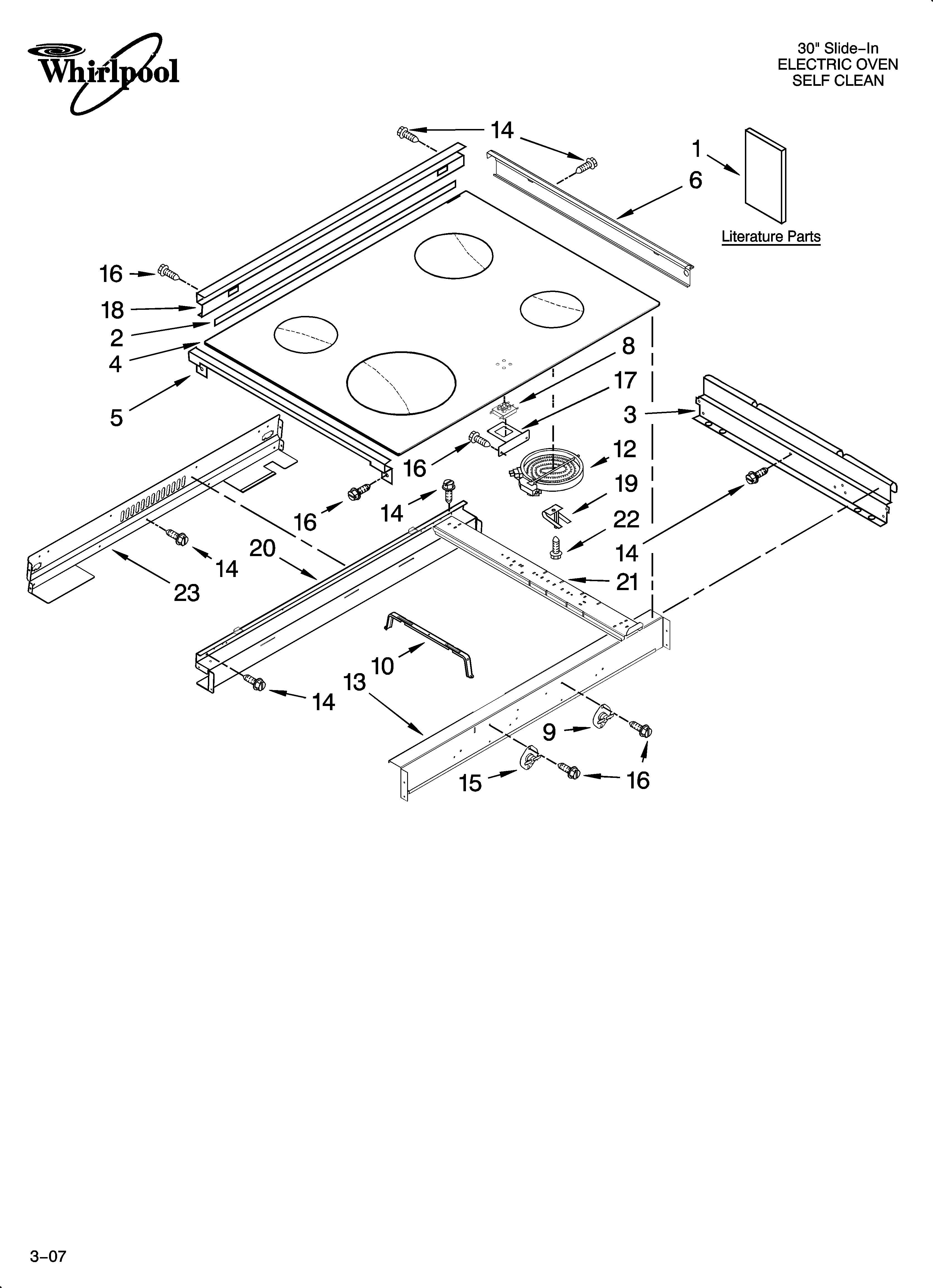Cooktop parts