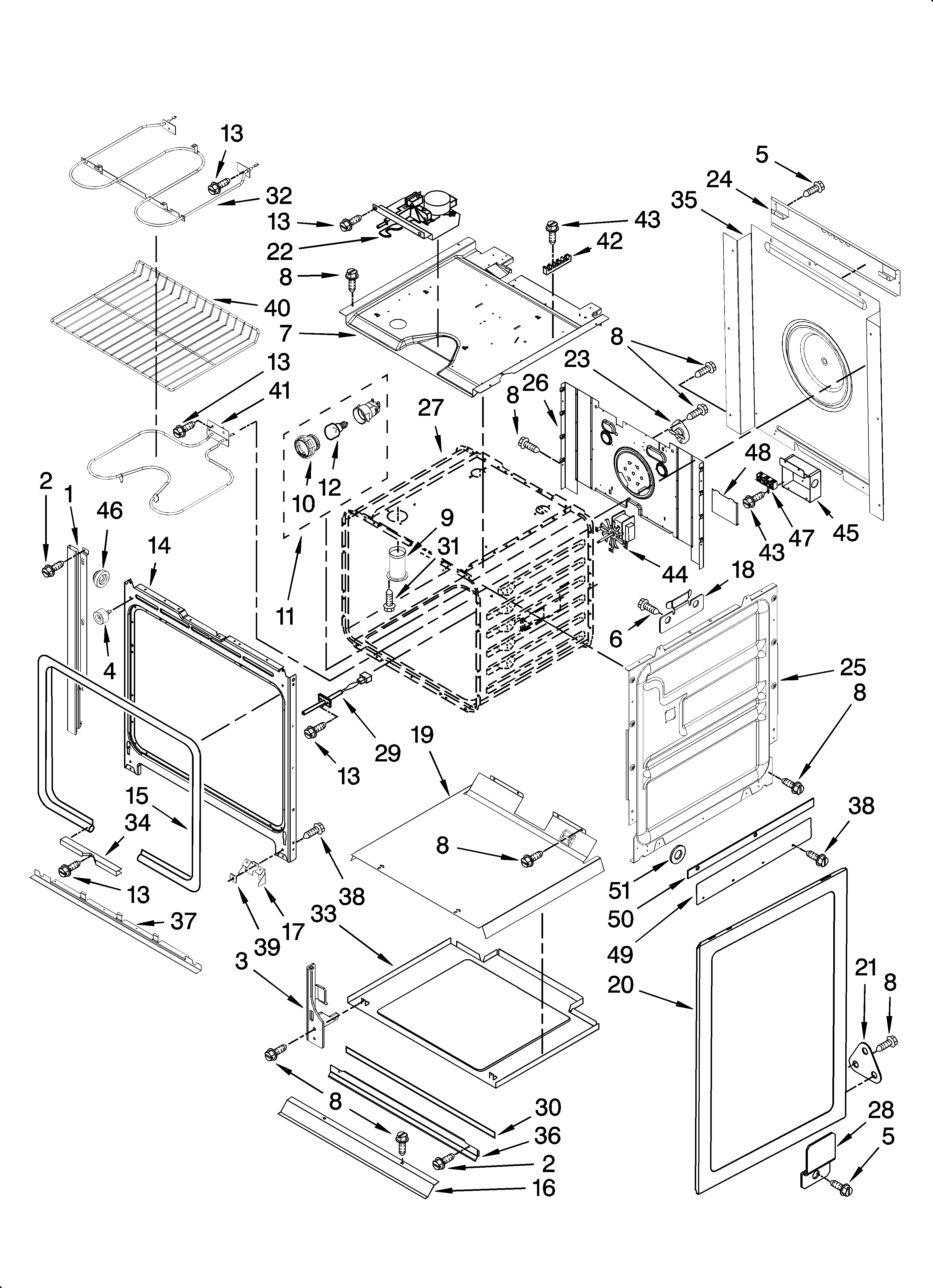 Oven parts