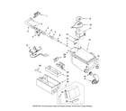 Maytag MFW9600SQ1 dispenser parts diagram