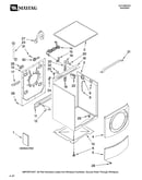 Top and cabinet parts