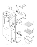 Freezer liner parts