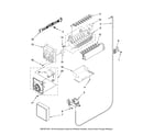 Maytag MSD2269KEY00 icemaker parts diagram