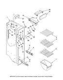 Freezer liner parts