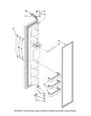 Freezer door parts