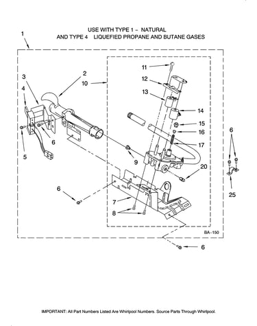 8318272 burner assembly