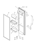 Refrigerator door parts