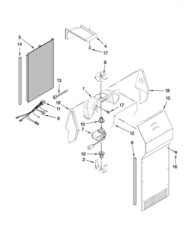 Air flow parts, optional parts (not included)