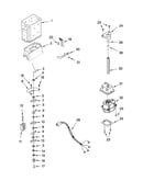 Motor and ice container parts
