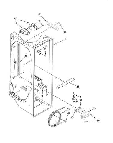 Refrigerator liner parts